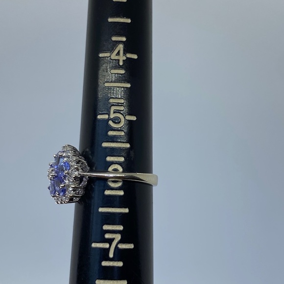 14KT diamond/tanzanite ring 💍 - Picture 14 of 17